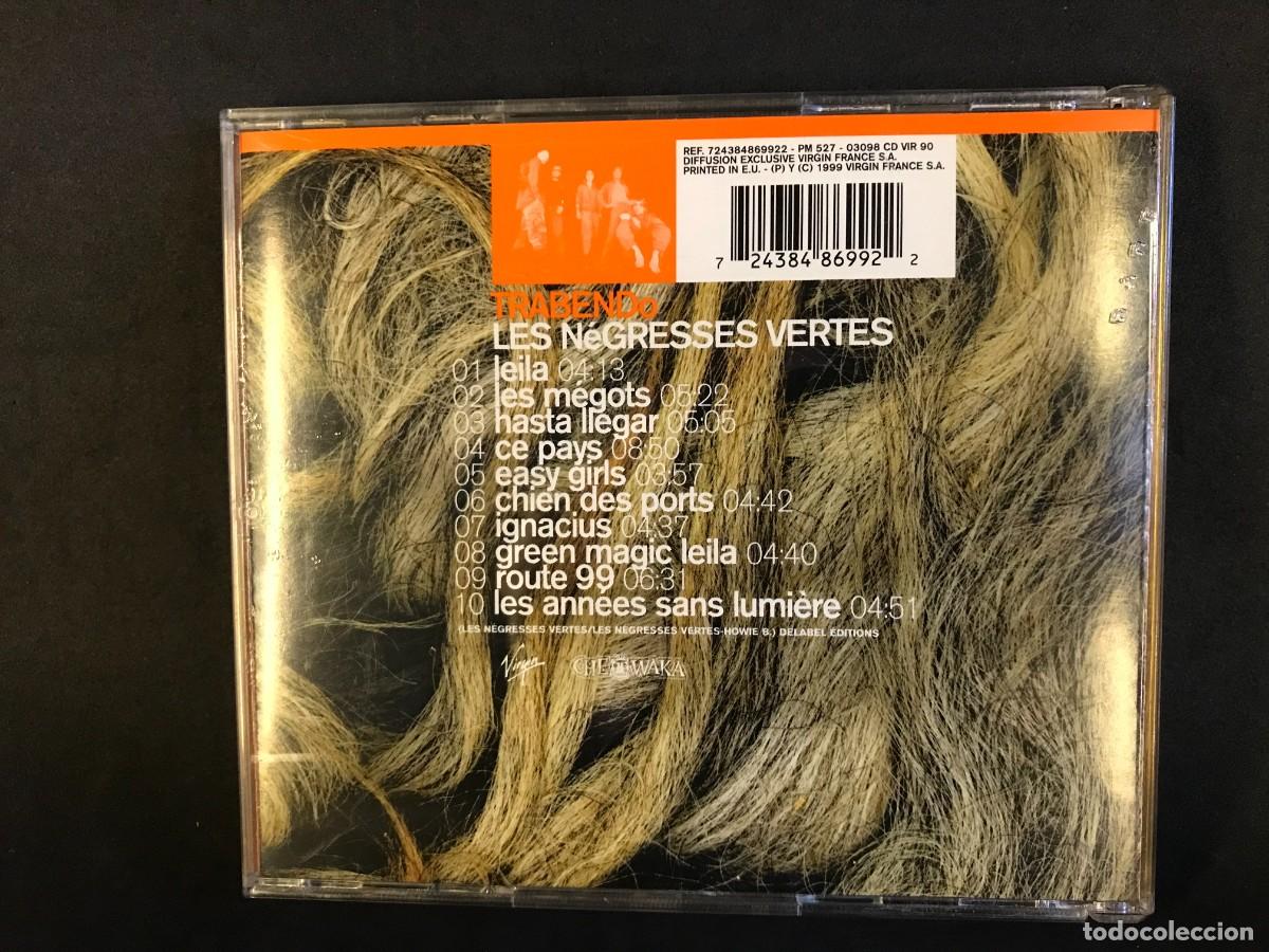 CDs de m&uacute;sica: Les N&eacute;gresses Vertes &ndash; Trabendo - CD - Chewaka - Foto 2