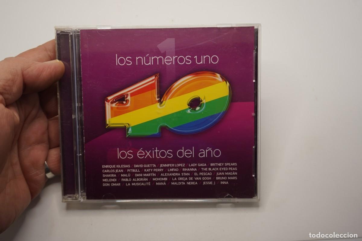 CDs de m&uacute;sica: CD - LOS NUMEROS UNO - 40 EXITOS DEL A&Ntilde;O - DISCO EN ESTADO EXCELENTE - Foto 1