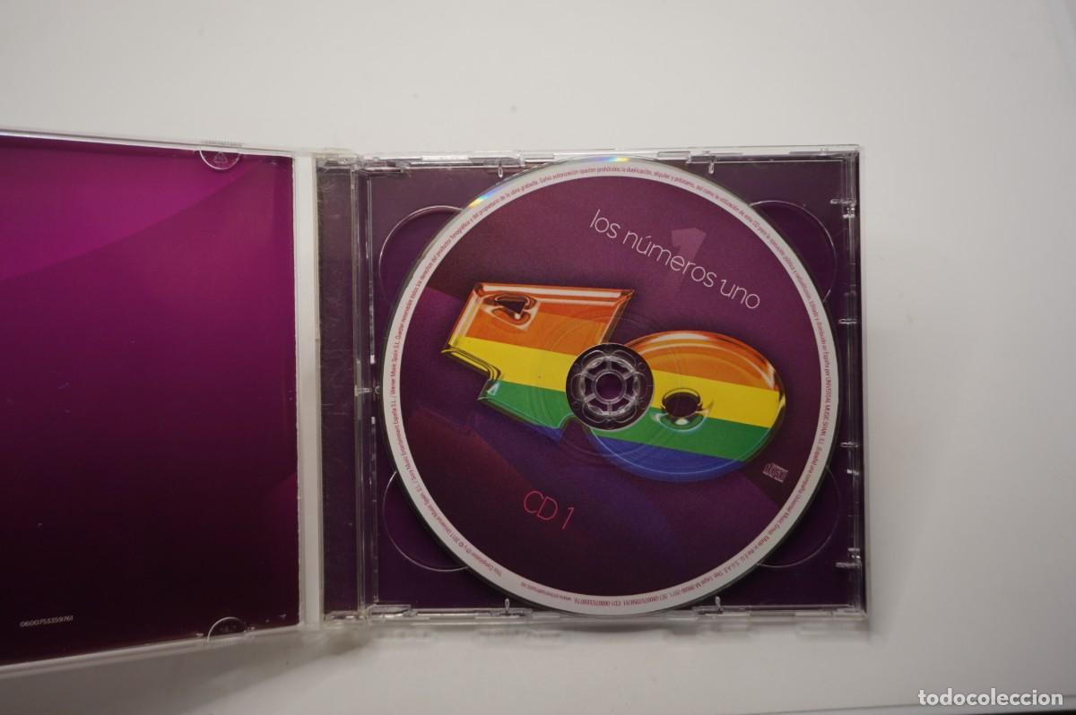 CDs de m&uacute;sica: CD - LOS NUMEROS UNO - 40 EXITOS DEL A&Ntilde;O - DISCO EN ESTADO EXCELENTE - Foto 2