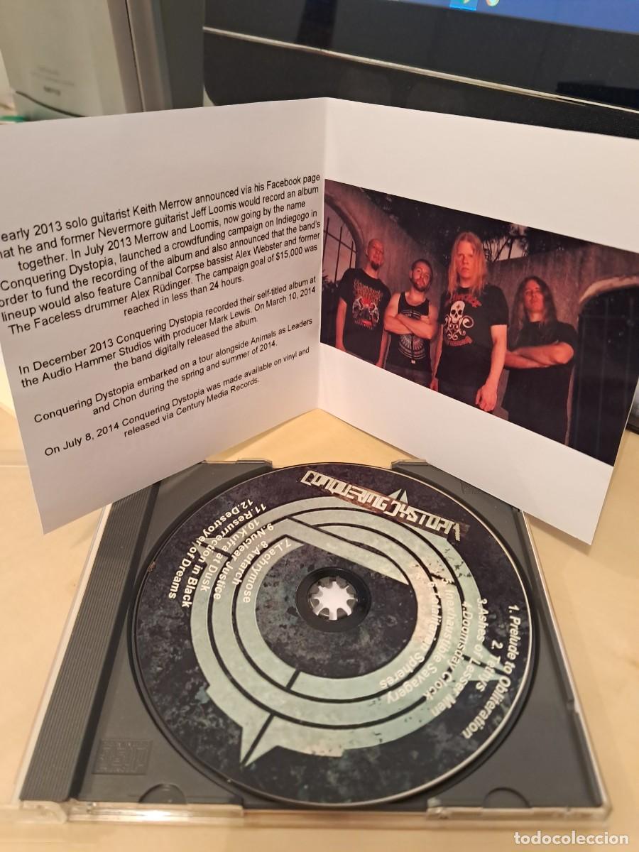 CDs de m&uacute;sica: Conqyering Dystopia , Sin T&iacute;tulo. CD No Oficial . Impecable. Progresive Metal - Foto 3