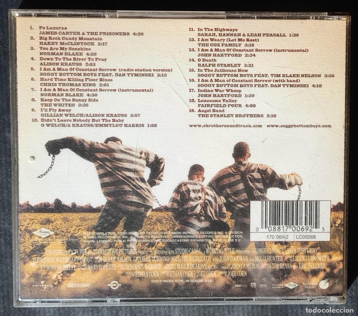 CDs de m&uacute;sica: CD - BSO DE O BROTHER - VV. AA. UNIVERSAL / MERCURY - 2000 - Foto 3