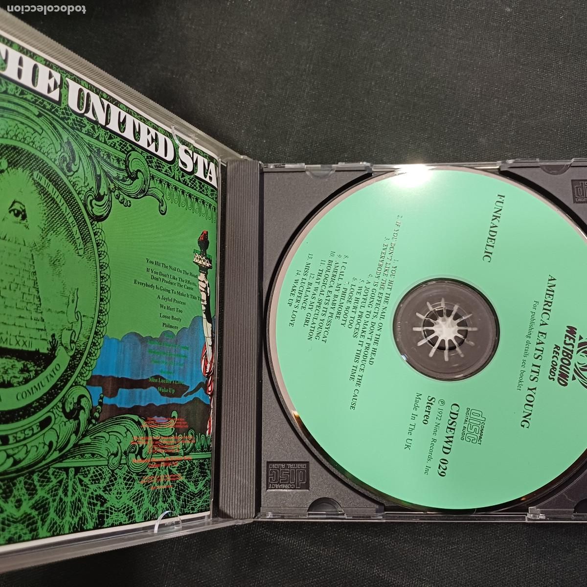 CDs de m&uacute;sica: FUNKADELIC/AMERICA EATS ITS YOUNG/CD. - Foto 2