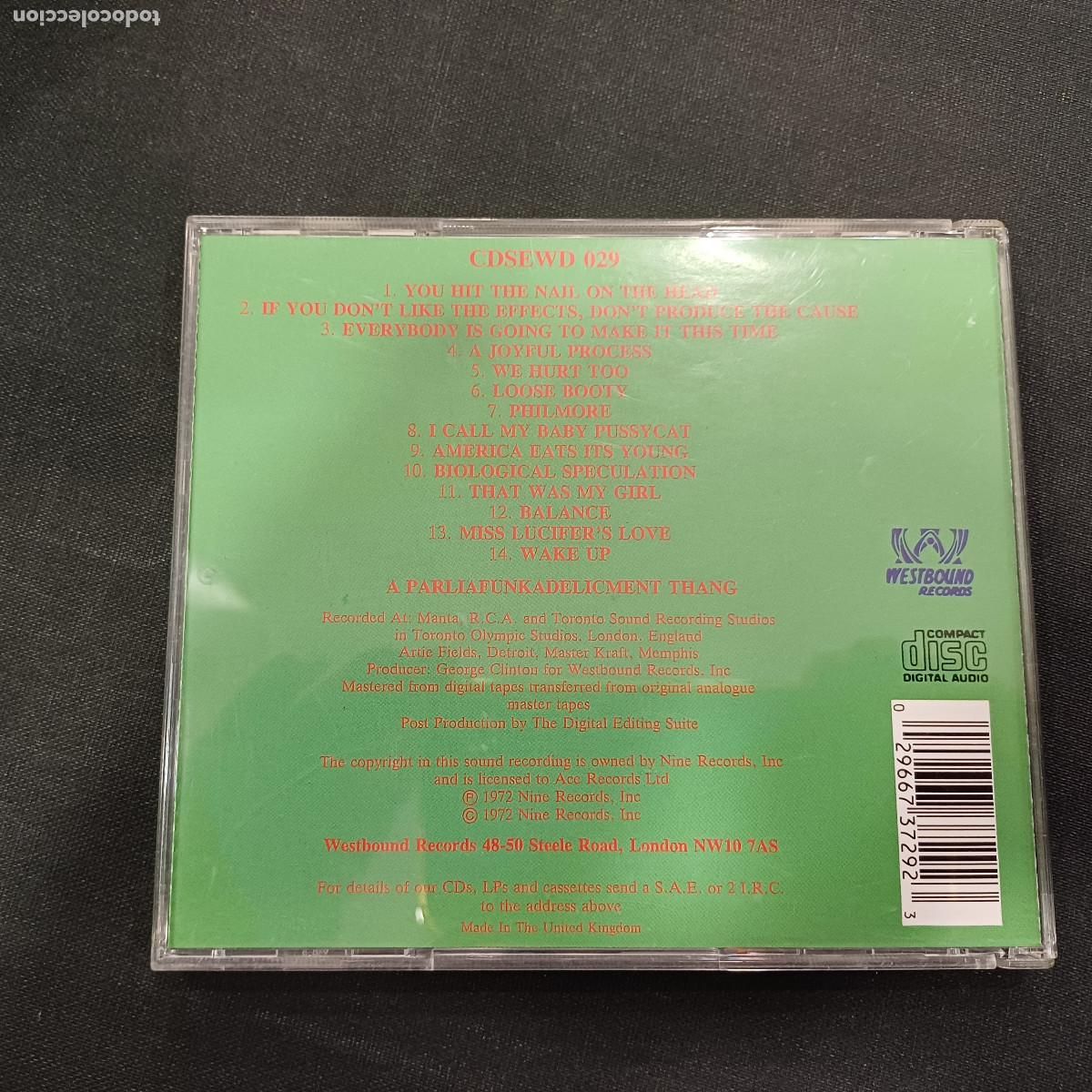 CDs de m&uacute;sica: FUNKADELIC/AMERICA EATS ITS YOUNG/CD. - Foto 3