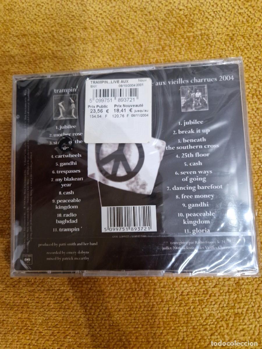 CDs de m&uacute;sica: Patti Smith &rdquo;Trampin &rdquo; CD + live CD Nuevo - Foto 2