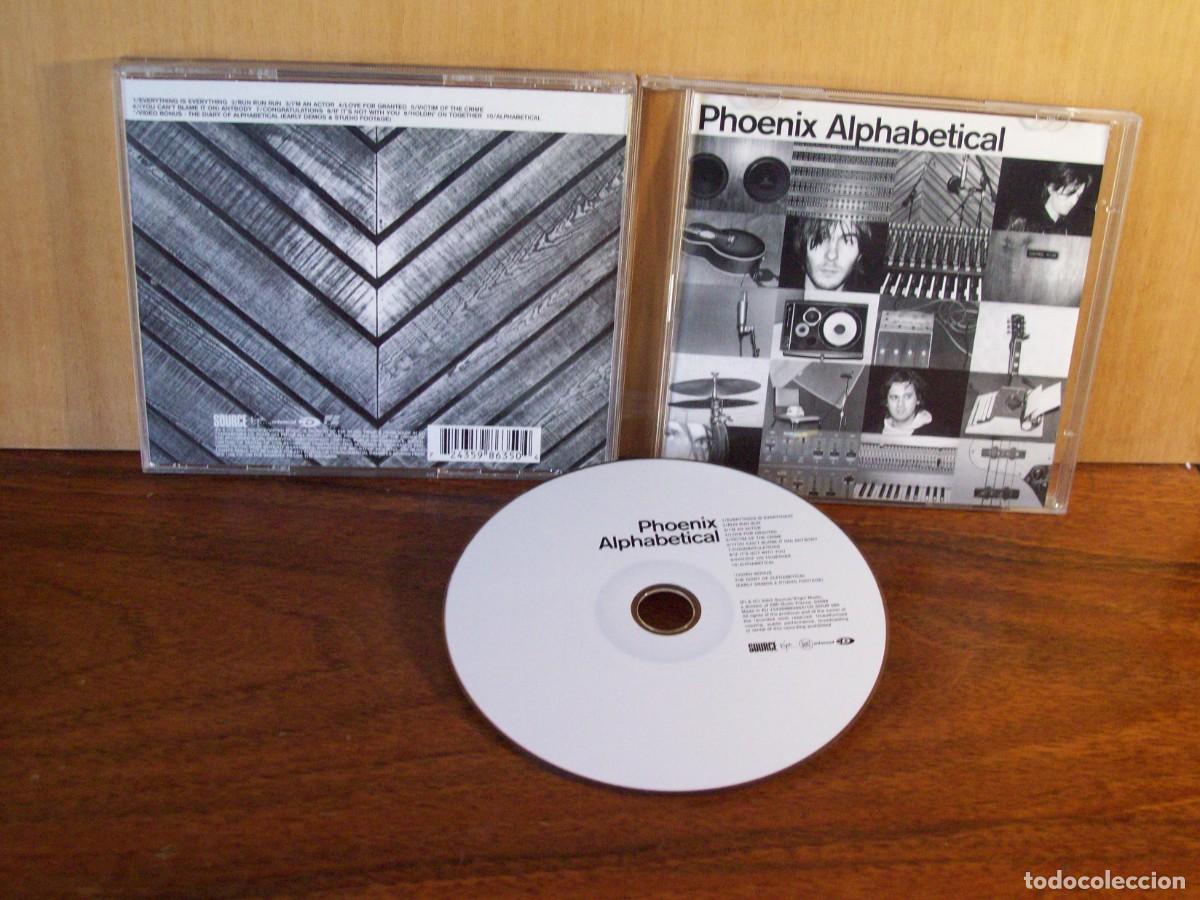 CDs de m&uacute;sica: PHOENIX ALPHABETICAL - EVERYTHING Y 9 CANCIONES MAS - CD - Foto 1