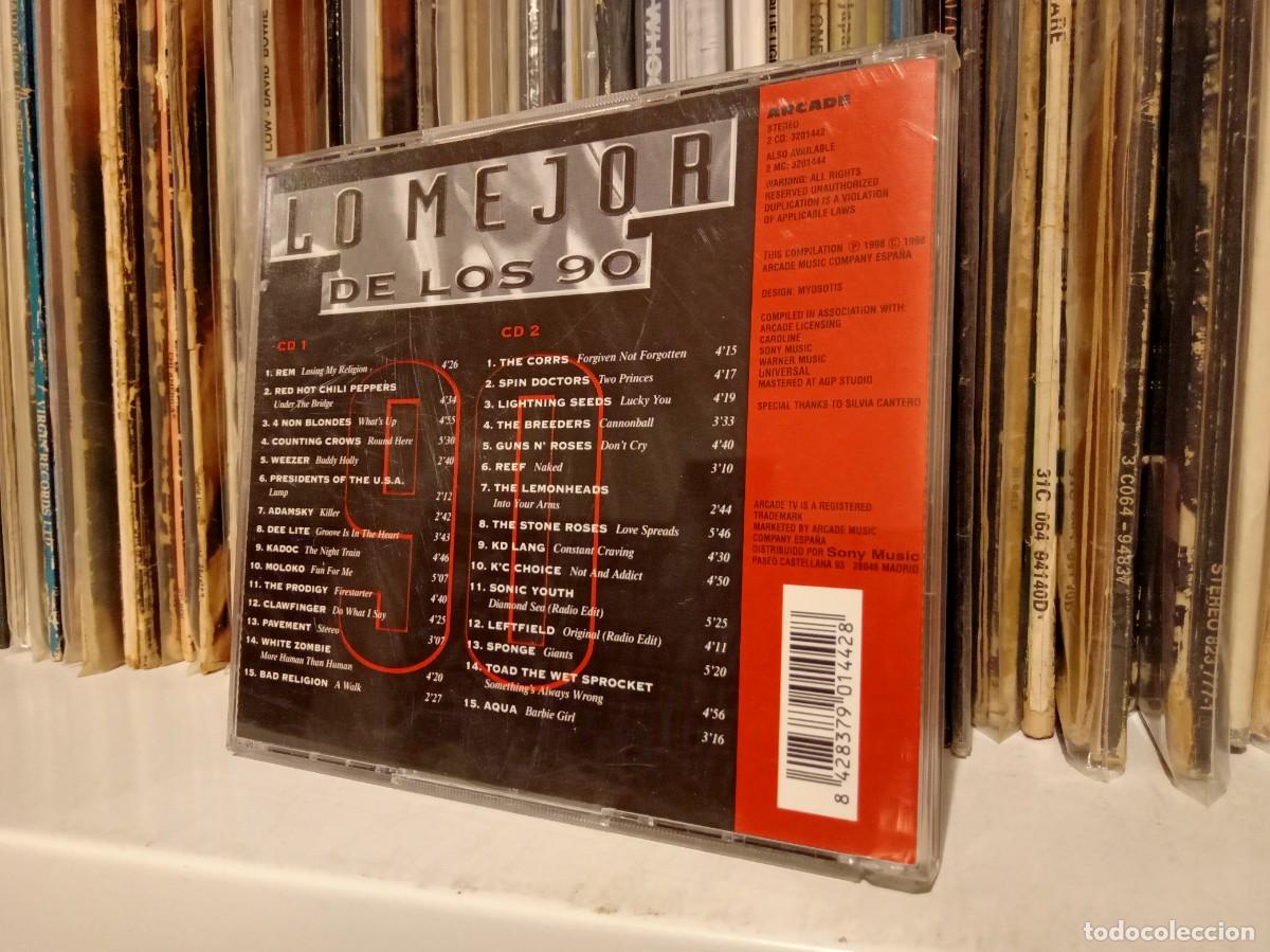 CDs de m&uacute;sica: Various &lrm;&ndash; Lo Mejor De Los 90 - cd Spain 1998 - Foto 2