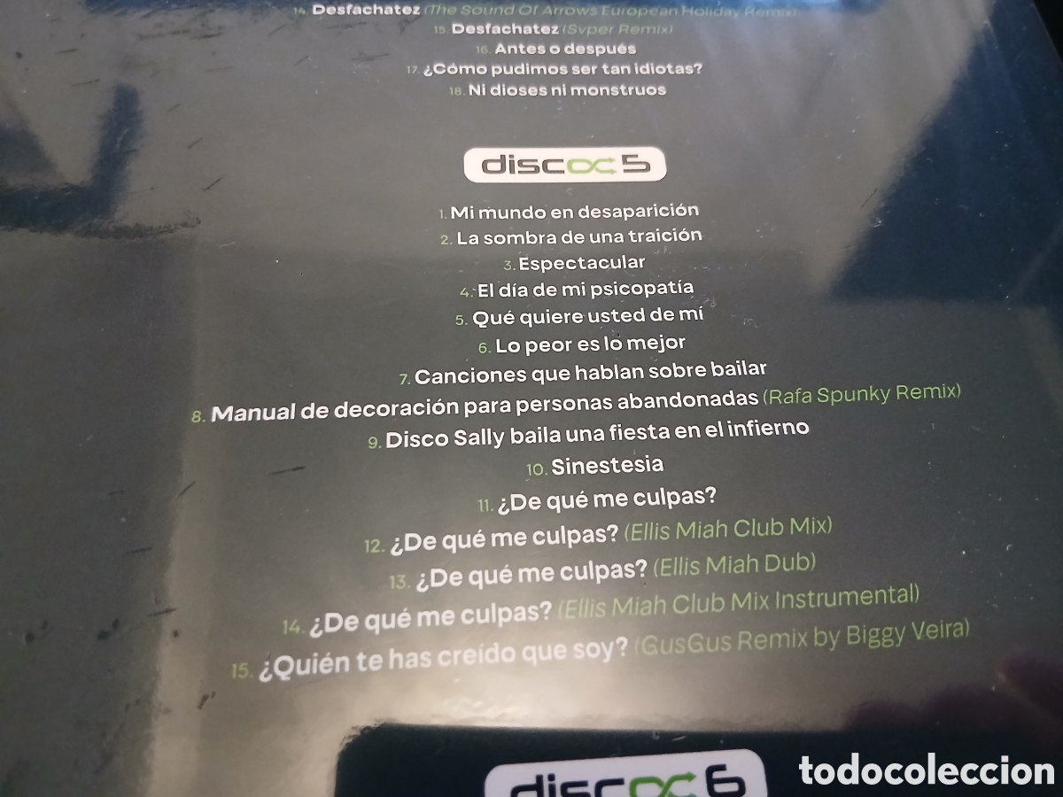 CDs de m&uacute;sica: FANGORIA, MODO ALEATORIO, 6CDS - Foto 6