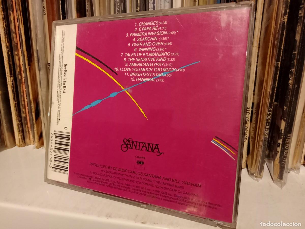 CDs de m&uacute;sica: Santana &lrm;&ndash; Zebop! - cd US - Foto 2