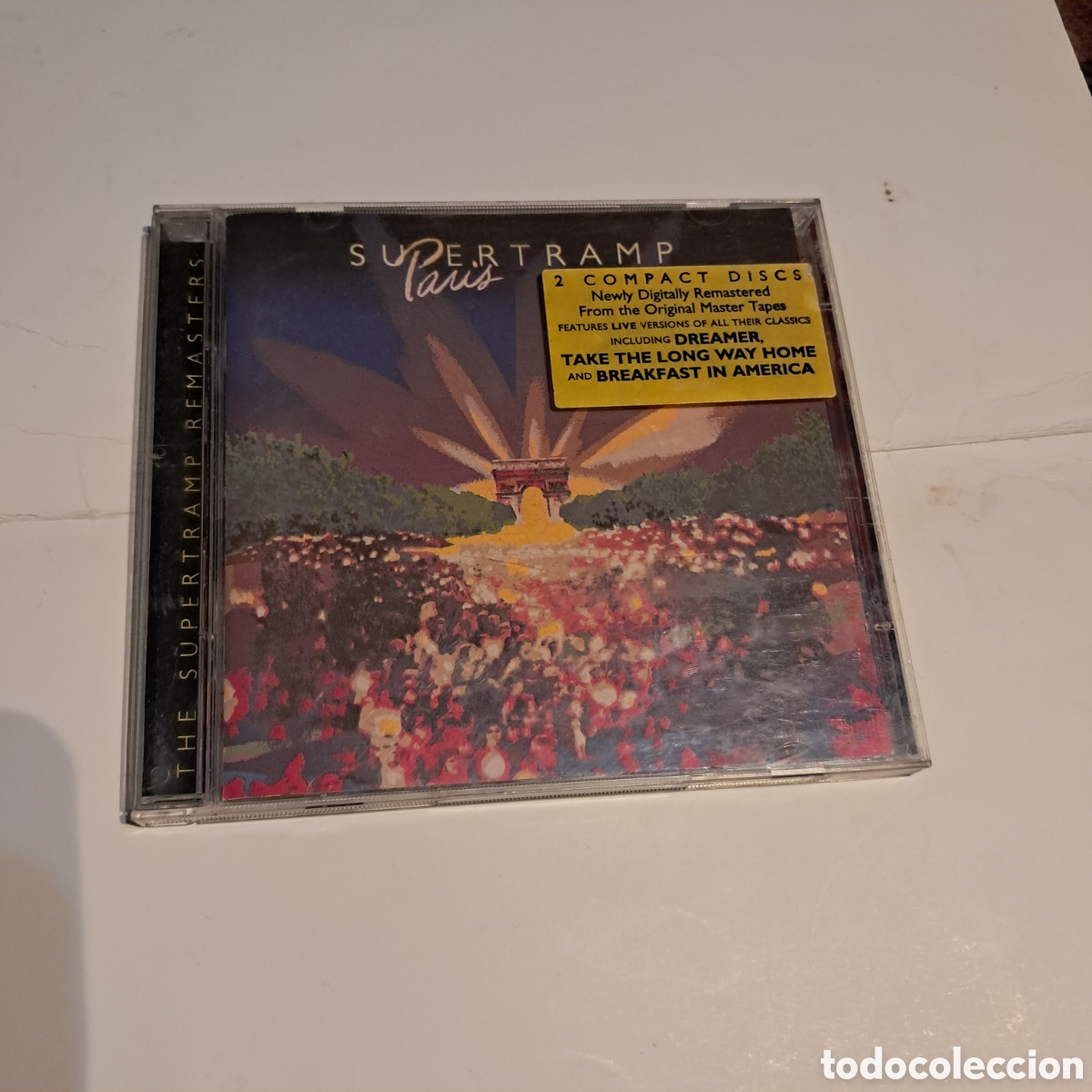 CDs de m&uacute;sica: Supertramp, Par&iacute;s, 2 compact disc - Foto 1