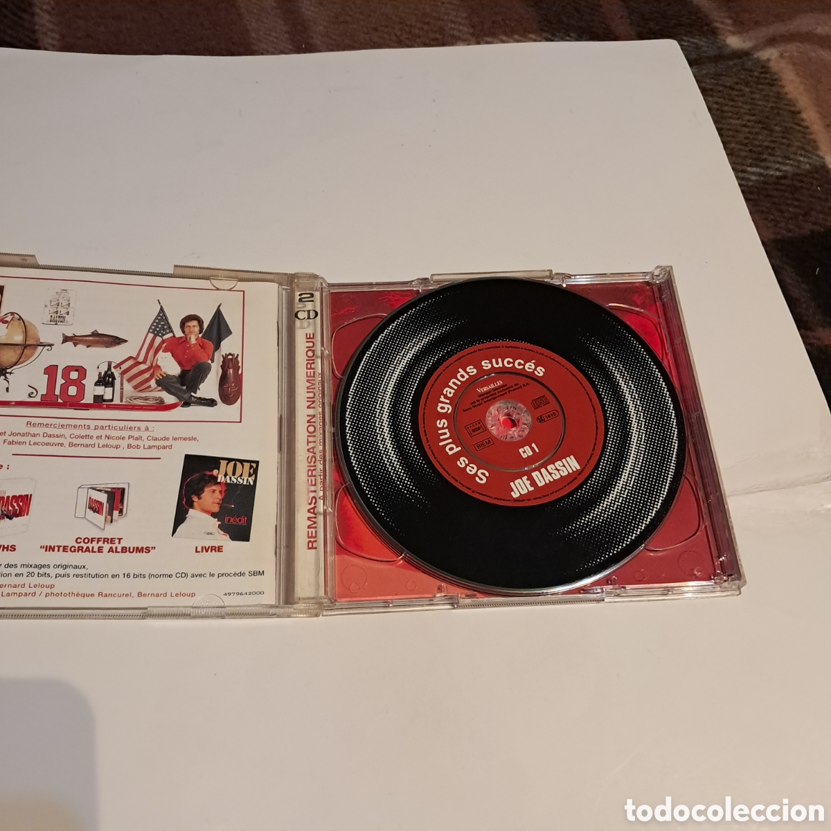 CDs de m&uacute;sica: Joe Dassin, Ses plus grands sucesos, Compact disc - Foto 2