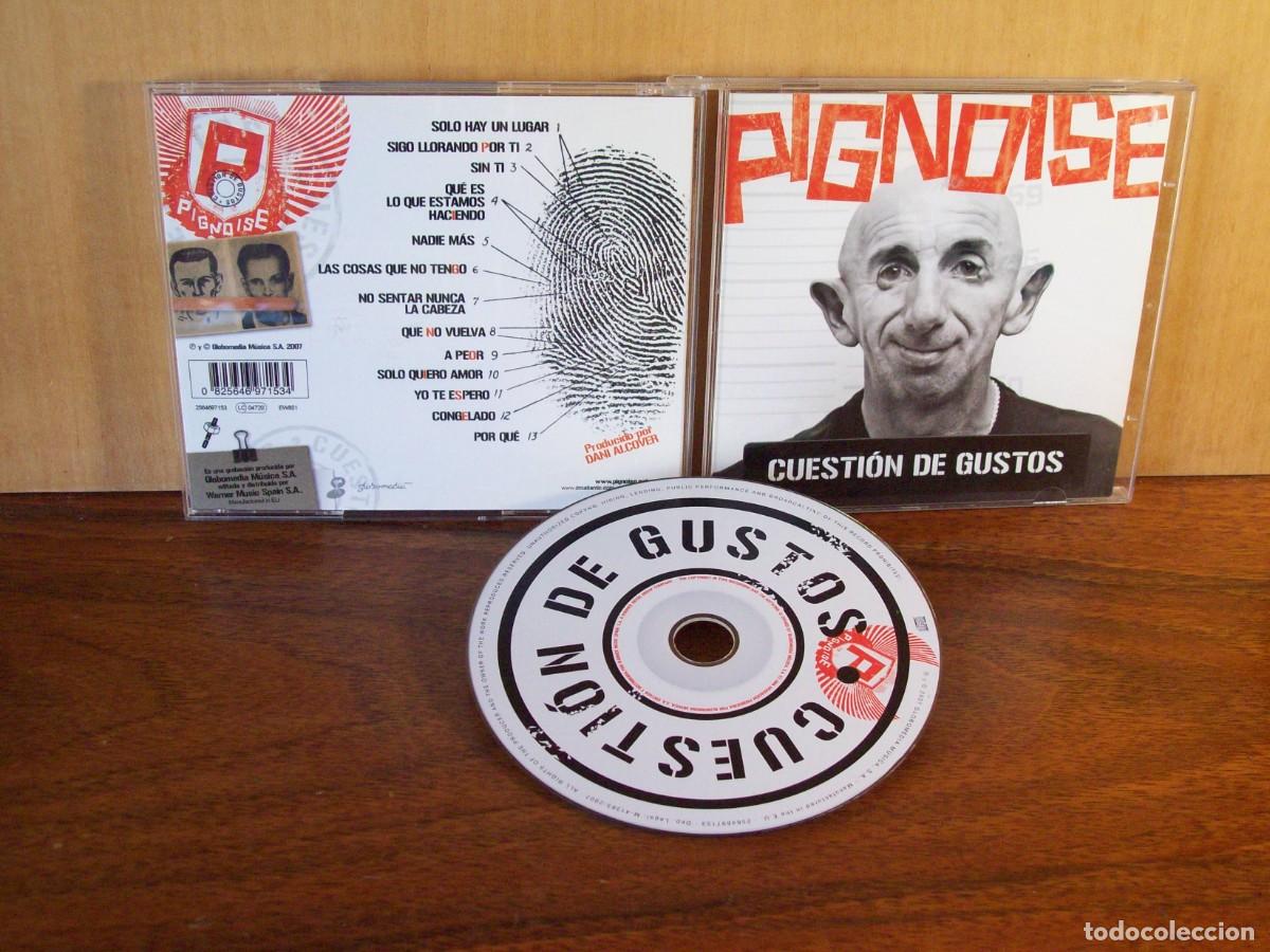CDs de m&uacute;sica: PIGNOISE - CUESTION DE GUSTOS - CD - Foto 1