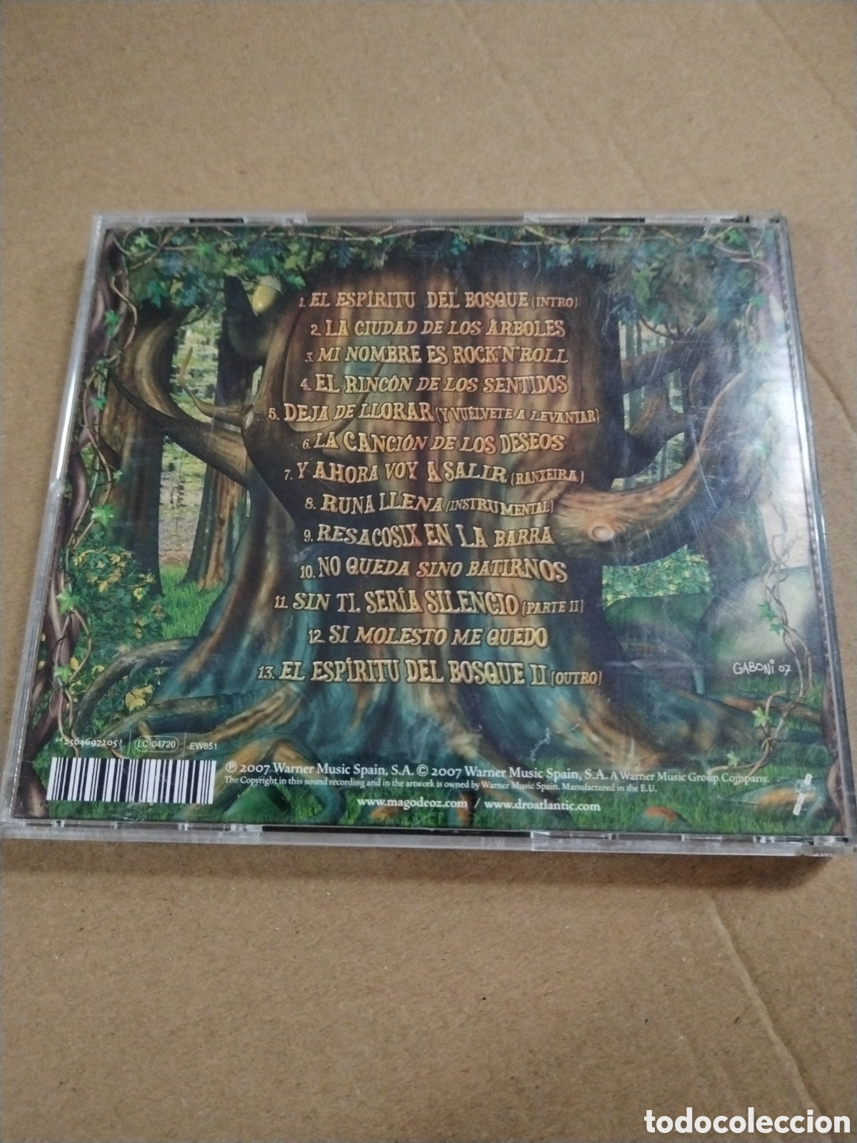 CDs de m&uacute;sica: MAGO DE OZ. CIUDAD DE LOS ARBOLES. CD. - Foto 2
