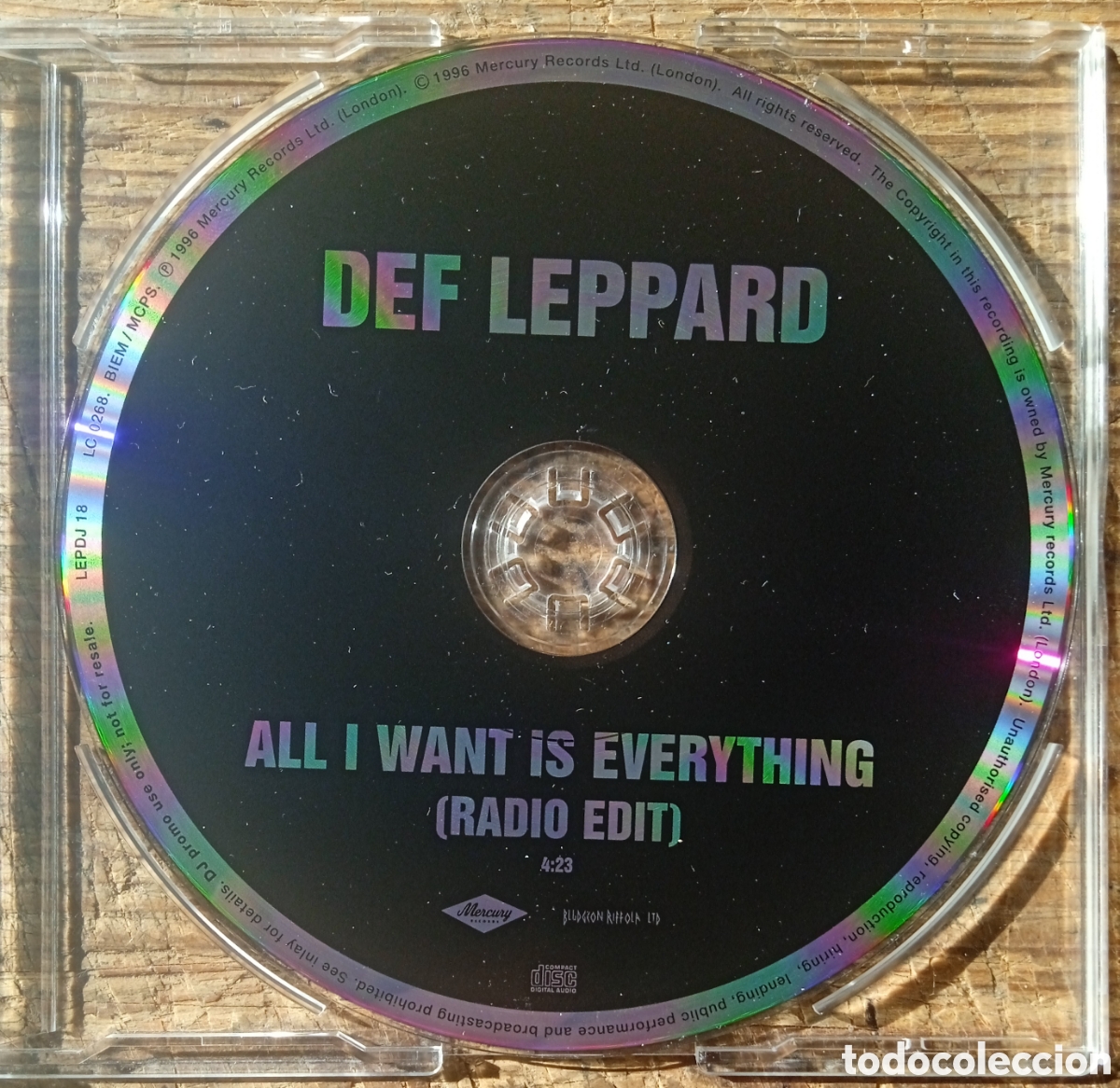 CDs de m&uacute;sica: CD Single Def Leppard (Promo) - Foto 4