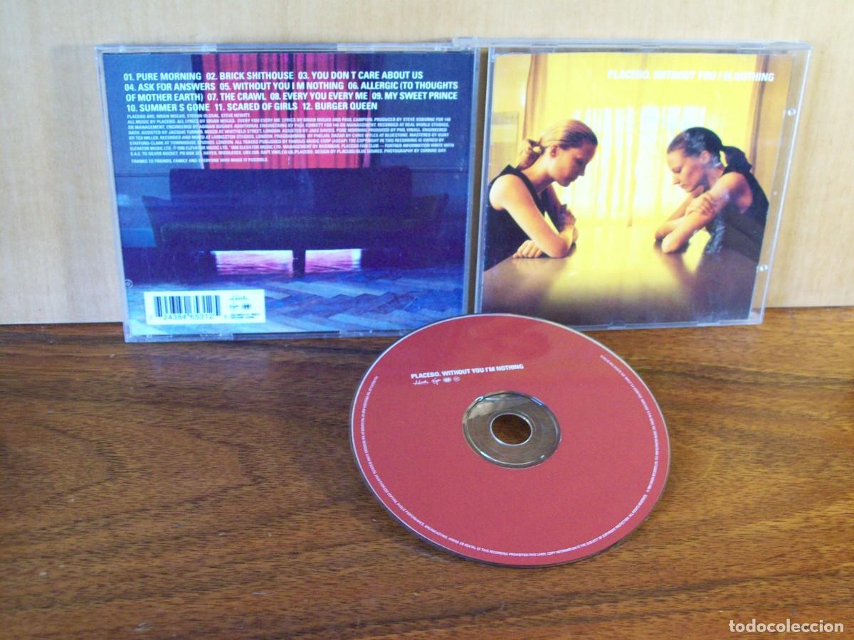 CDs de m&uacute;sica: PLACEBO - WITHOUT YOU I M NOTHING - CD - Foto 1