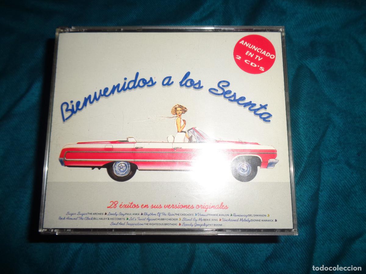 CDs de m&uacute;sica: BIENVENIDOS A LOS SESENTA. 2 CD&acute;S. IMPECABLE(#) - Foto 1