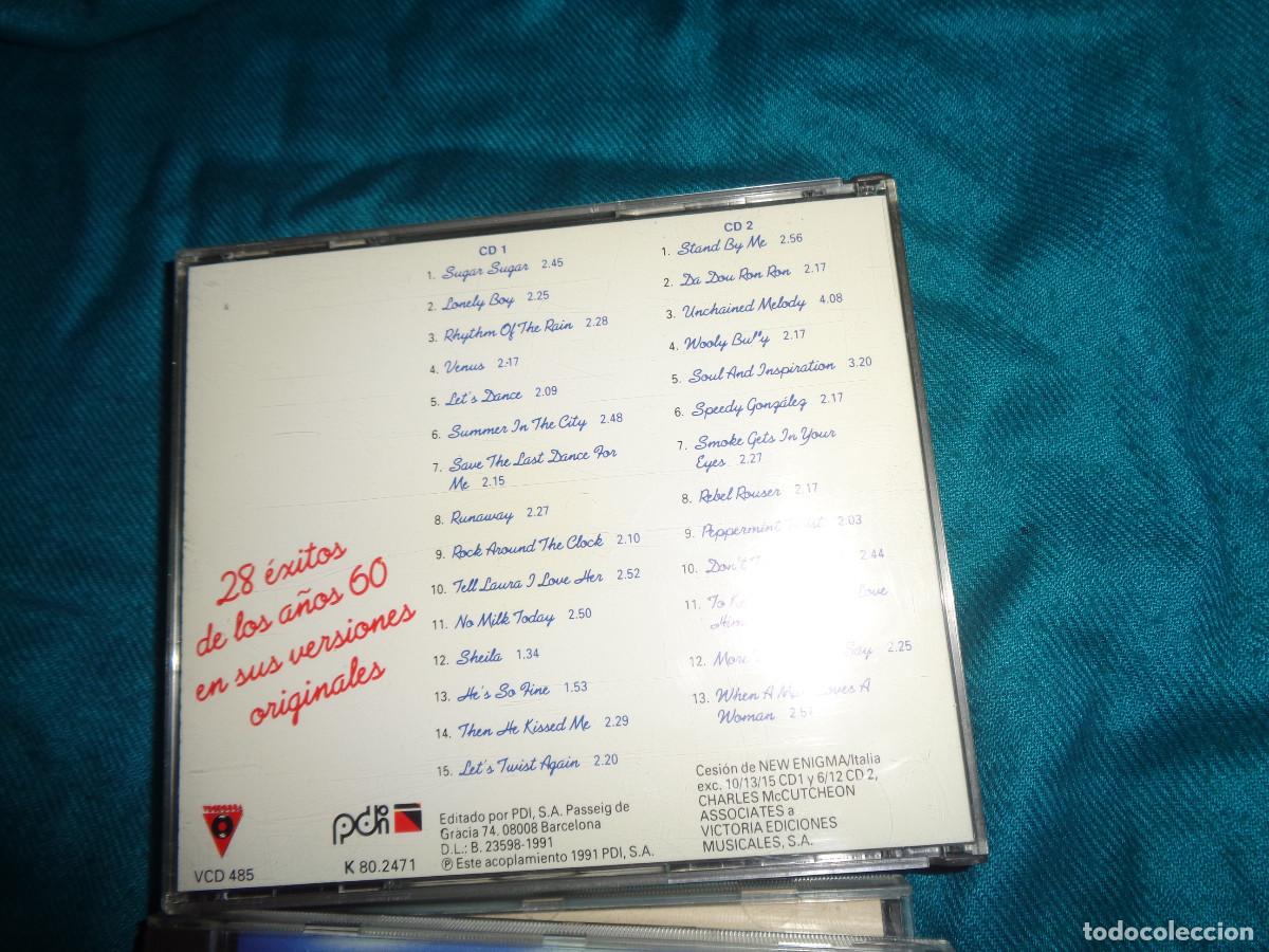 CDs de m&uacute;sica: BIENVENIDOS A LOS SESENTA. 2 CD&acute;S. IMPECABLE(#) - Foto 2