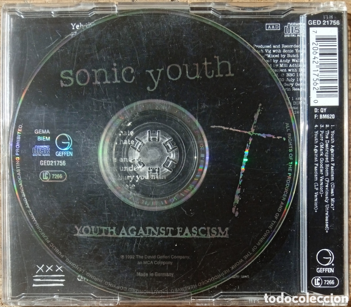 CDs de m&uacute;sica: CD Maxi-Single Sonic Youth - Foto 2