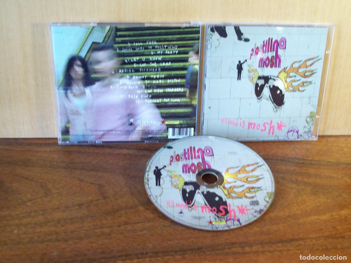 CDs de m&uacute;sica: PLASTILINA MOSH - ALL U NEED IS MOSH - CD - Foto 1