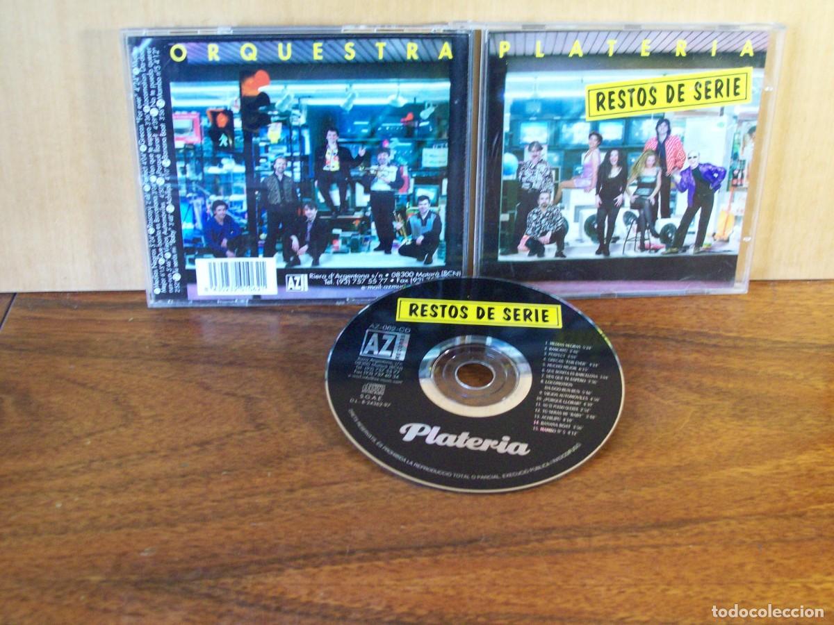 CDs de m&uacute;sica: PLATERIA - RESTOS DE SERIE - CD -------------- - Foto 1
