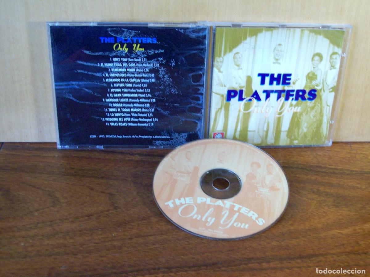 CDs de m&uacute;sica: THE PLATTERS - ONLY YOU - CD -------- - Foto 1