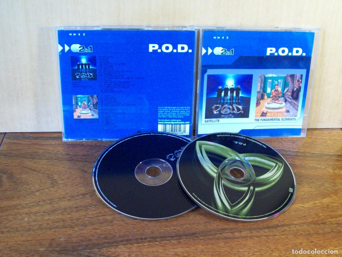 CDs de m&uacute;sica: P.O.D. - SATELLITE + THE FUNDAMENTAL ELEMENTS - DOBLE CD - Foto 1
