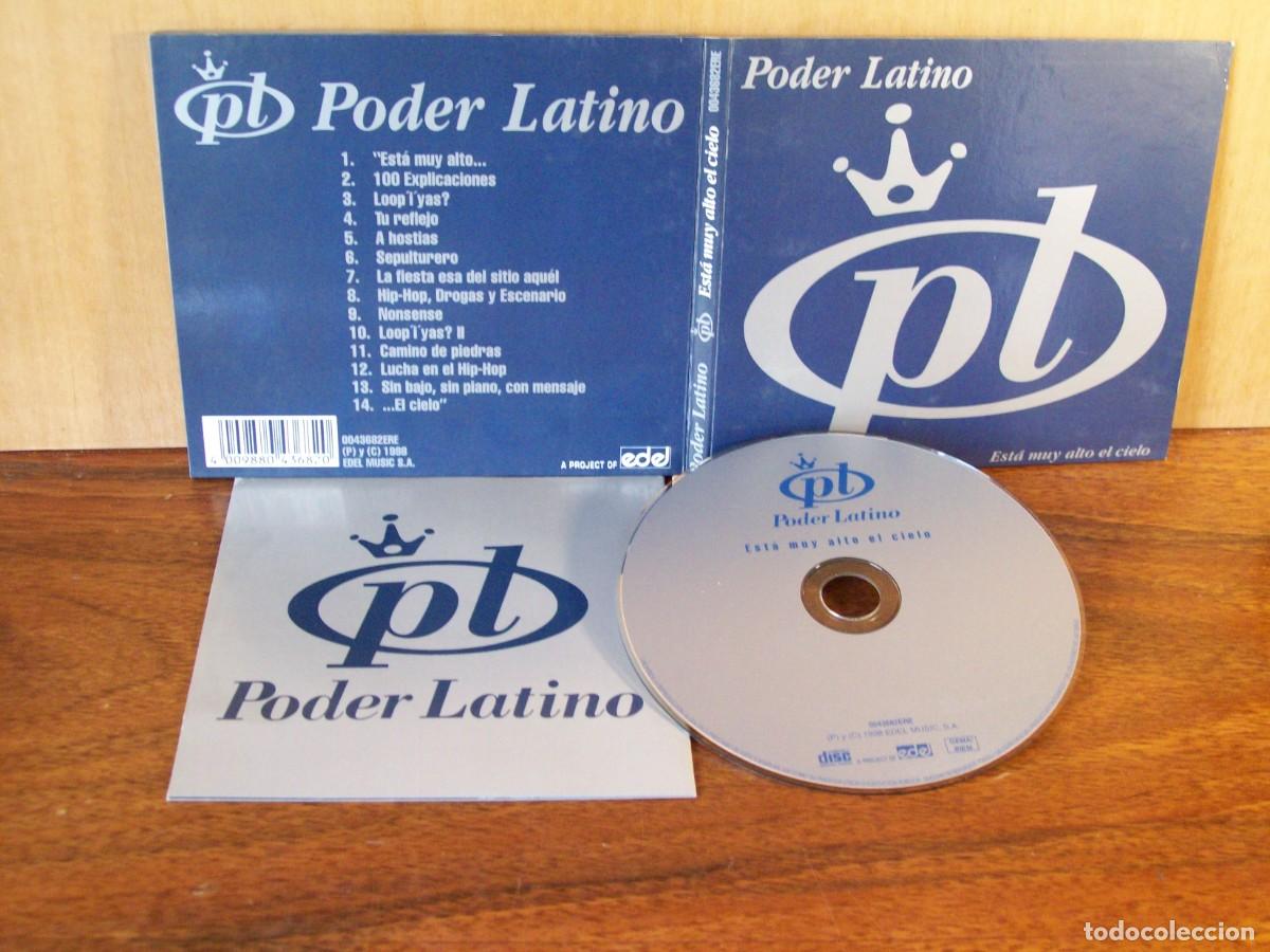 CDs de m&uacute;sica: PODER LATINO - ESTA MUY ALTO EL CIELO - CD DIGIPACK CON LIBRETO - Foto 1