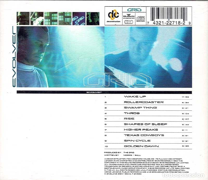 CDs de m&uacute;sica: Grid - Evolver. CD - Foto 2