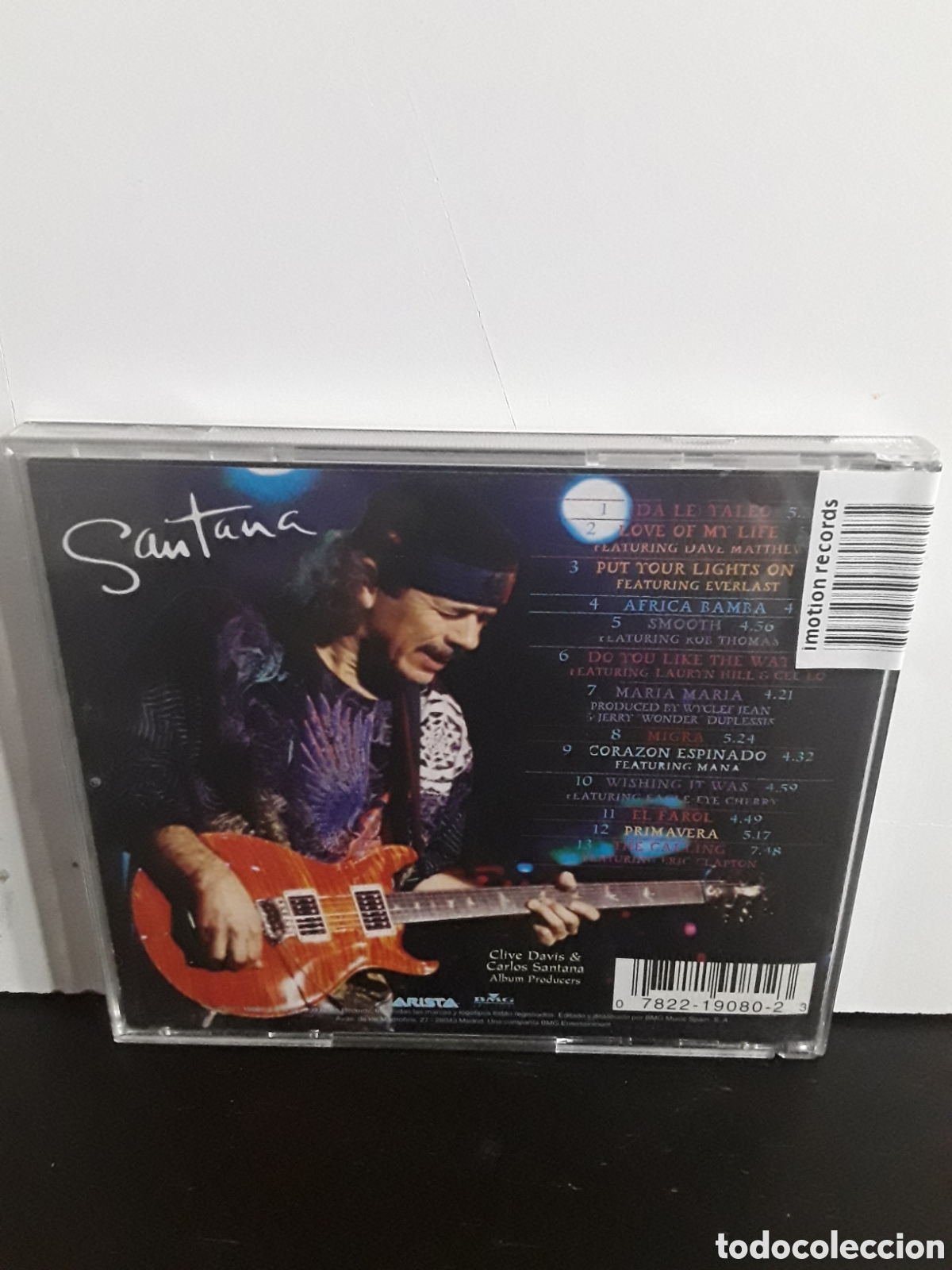 CDs de m&uacute;sica: Santana &lrm;&ndash; Supernatural - Foto 2