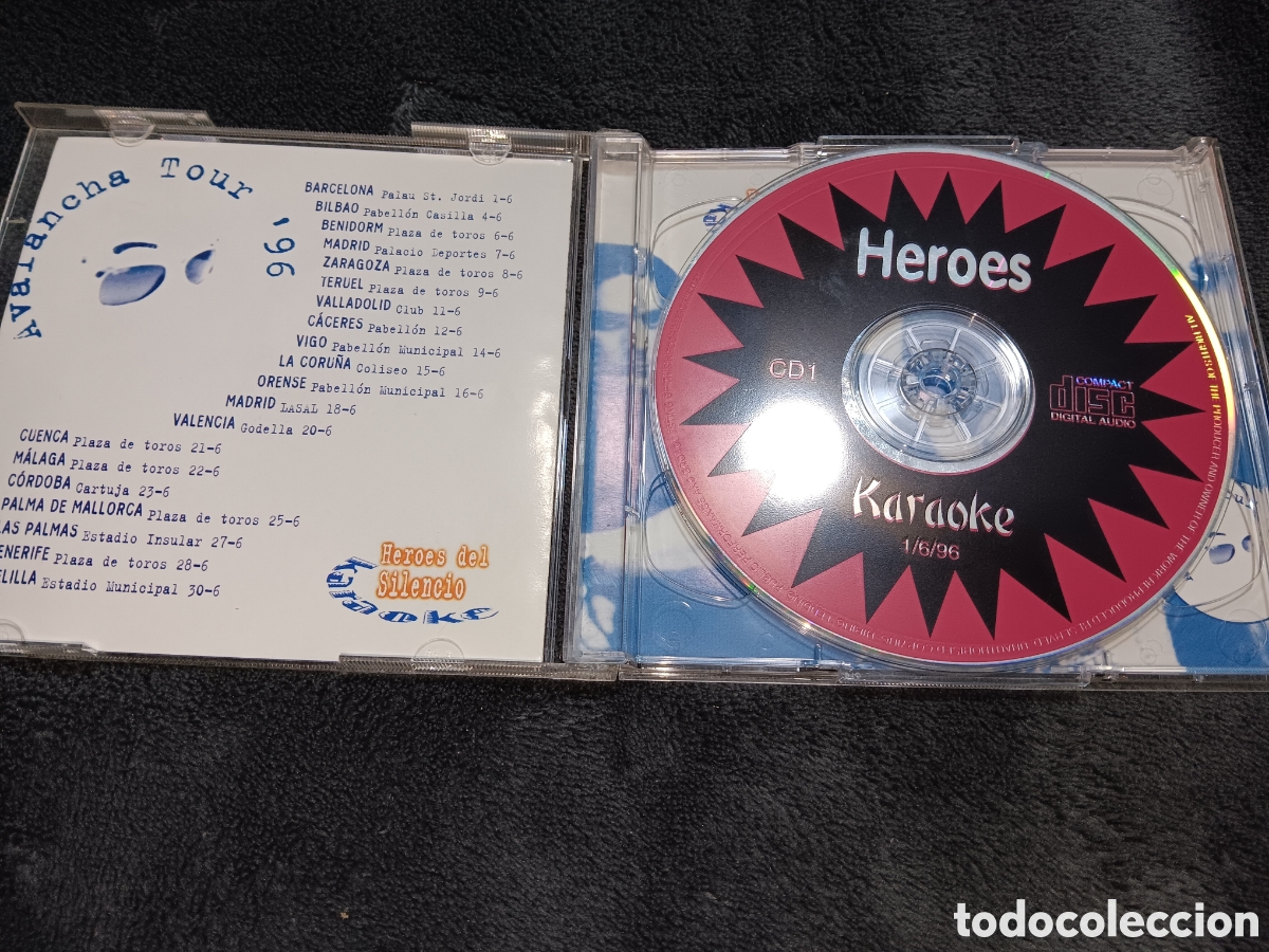CDs de m&uacute;sica: H&eacute;roes del silencio, Karaoke - Foto 3