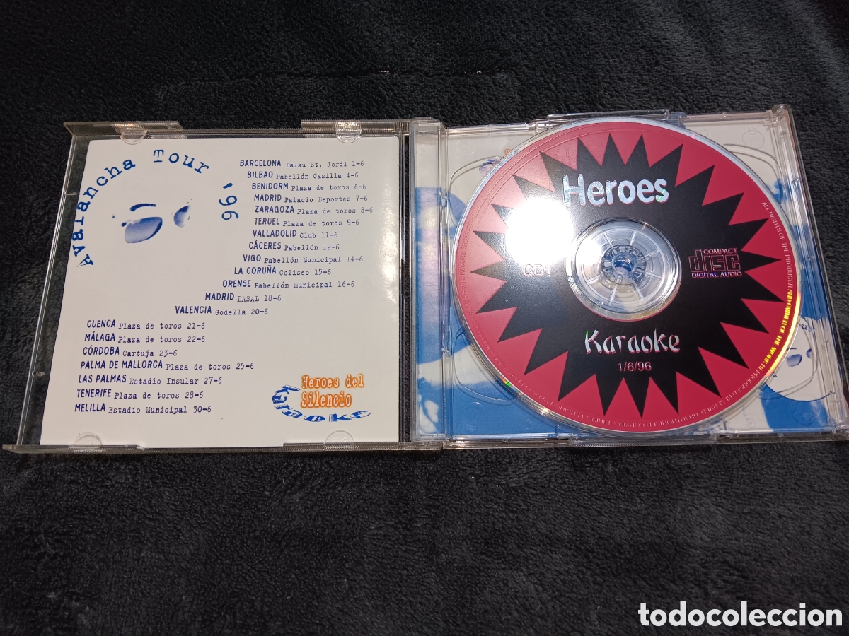 CDs de m&uacute;sica: H&eacute;roes del silencio, Karaoke - Foto 4