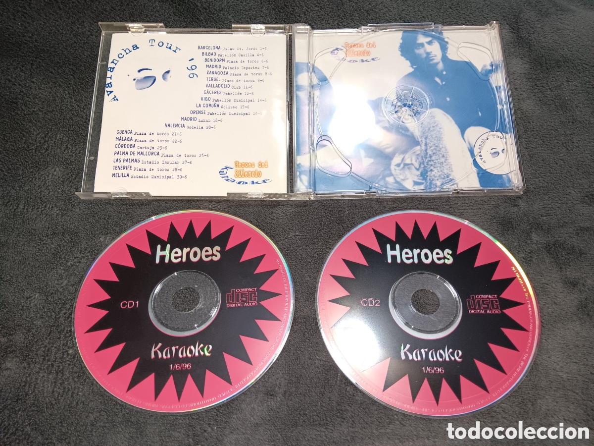 CDs de m&uacute;sica: H&eacute;roes del silencio, Karaoke - Foto 5