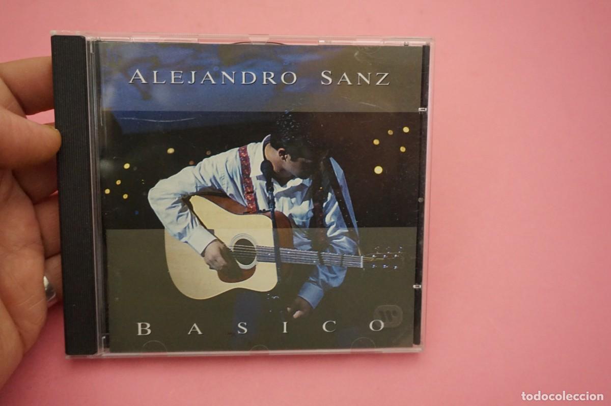 CDs de m&uacute;sica: CD - ALEJANDRO SANZ - BASICO - EL DISCO ESTA COMO NUEVO - Foto 1