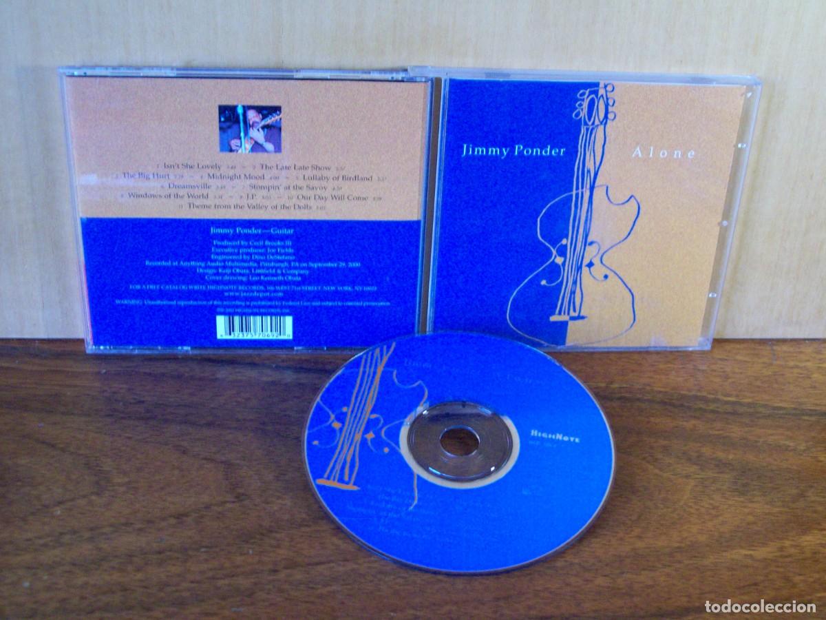 CDs de m&uacute;sica: JIMMY PONDER - ALONE --------- CD - Foto 1