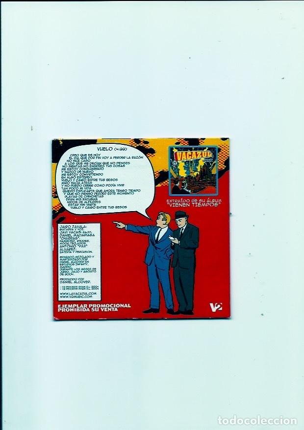 CDs de m&uacute;sica: VACAZUL. Directo en el charco. Vuelo. (2 cds single) - Foto 5