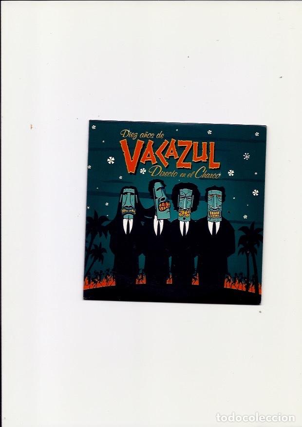 CDs de m&uacute;sica: VACAZUL. Directo en el charco. Vuelo. (2 cds single) - Foto 2