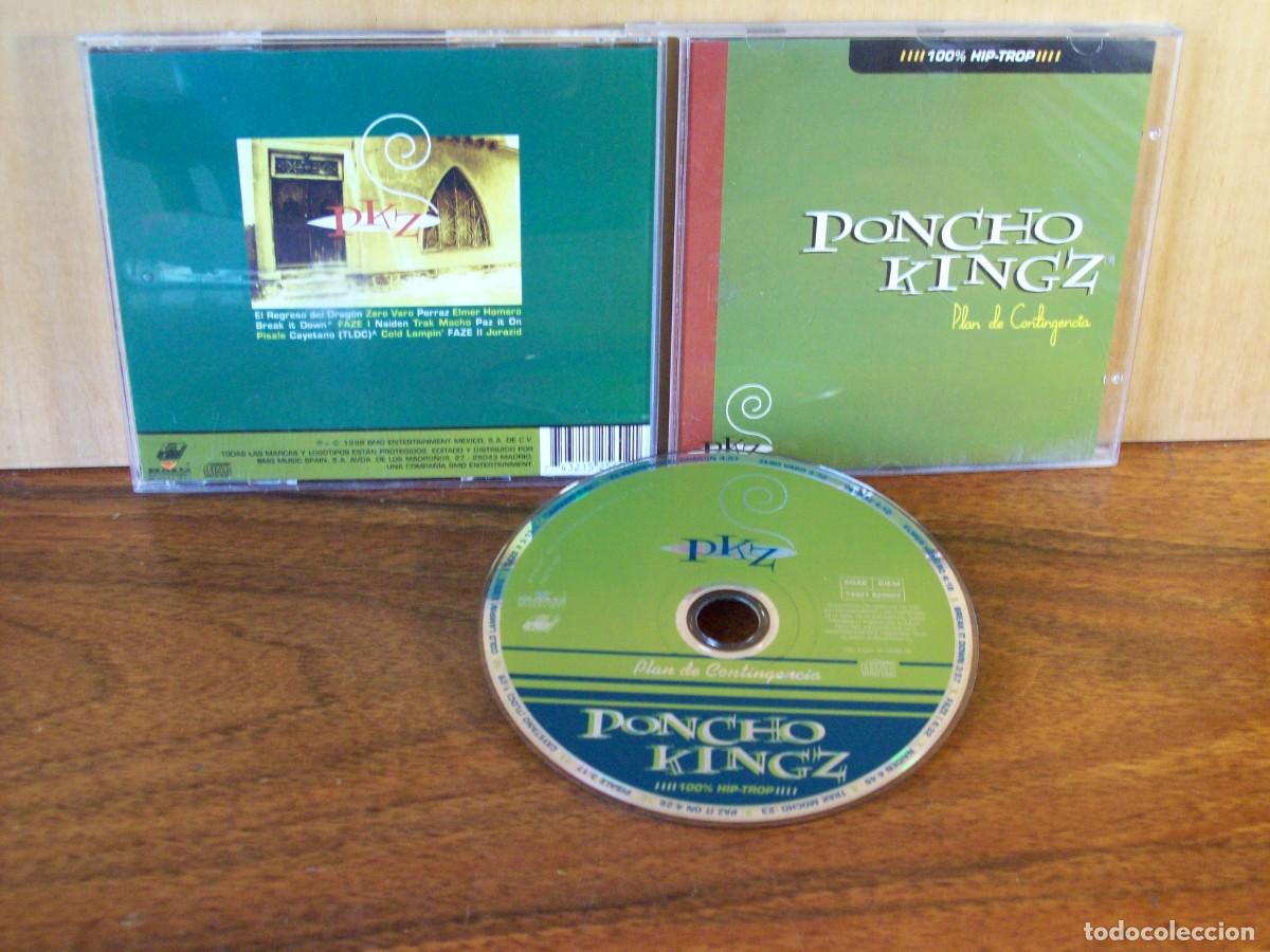 CDs de m&uacute;sica: PONCHO KINGZ - PLAN DE CONTINGENCIA - CD 100% HIP-TROP - Foto 1