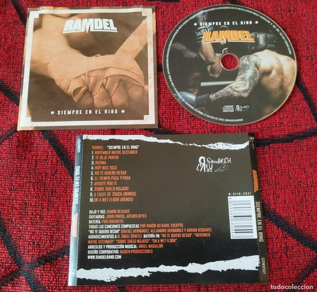 CDs de m&uacute;sica: RAMDEL ** Siempre En El Ring ** CD - Foto 1