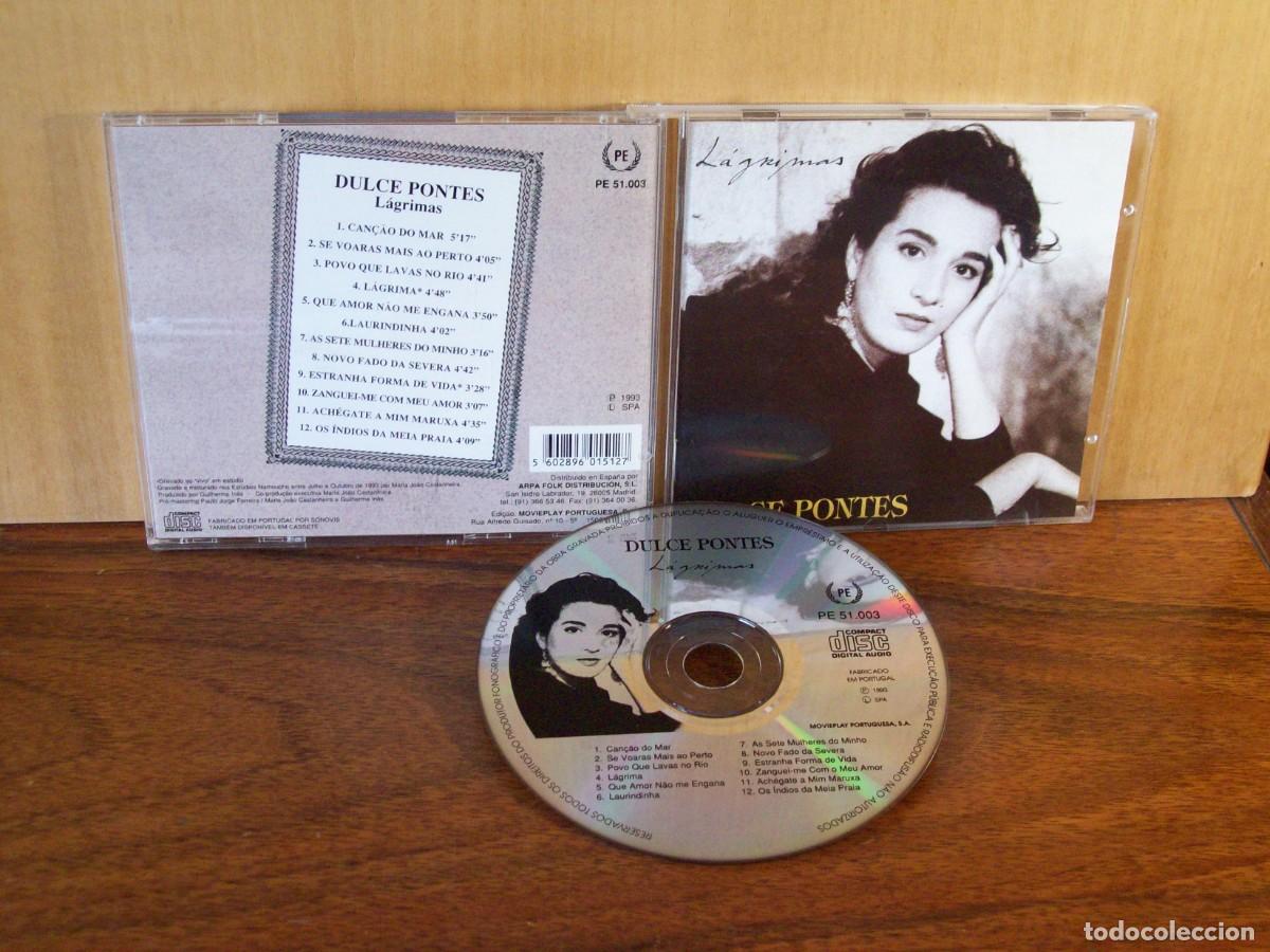 CDs de m&uacute;sica: DULCE PONTES - LAFRIMAS --------- CD - Foto 1