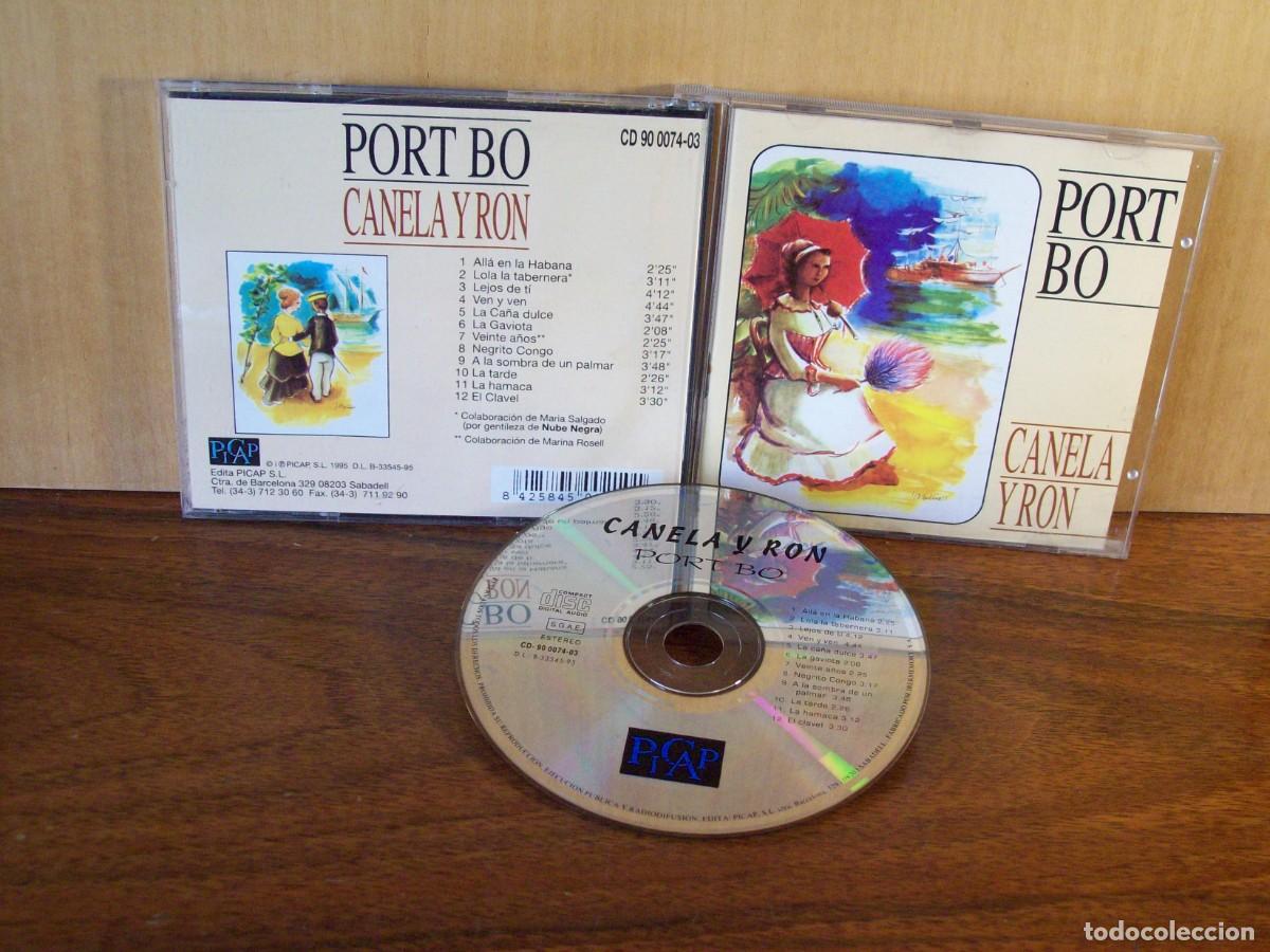 CDs de m&uacute;sica: PORT BO - CANELA Y RON -------- CD - Foto 1
