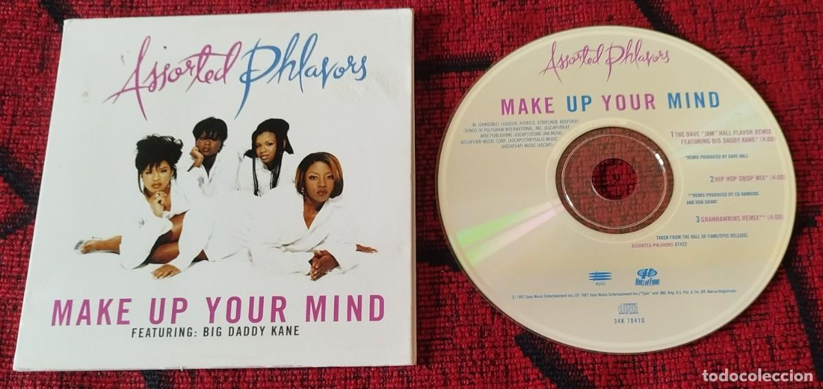 CDs de m&uacute;sica: ASSORTED PHLAVORS ** Make Up Your Mind ** 1997 USA CD SINGLE - Foto 1