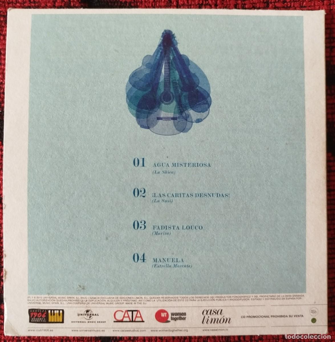 CDs de m&uacute;sica: JAVIER LIMON ** Mujeres De Agua ** CD SAMPLER 2010 - Foto 2