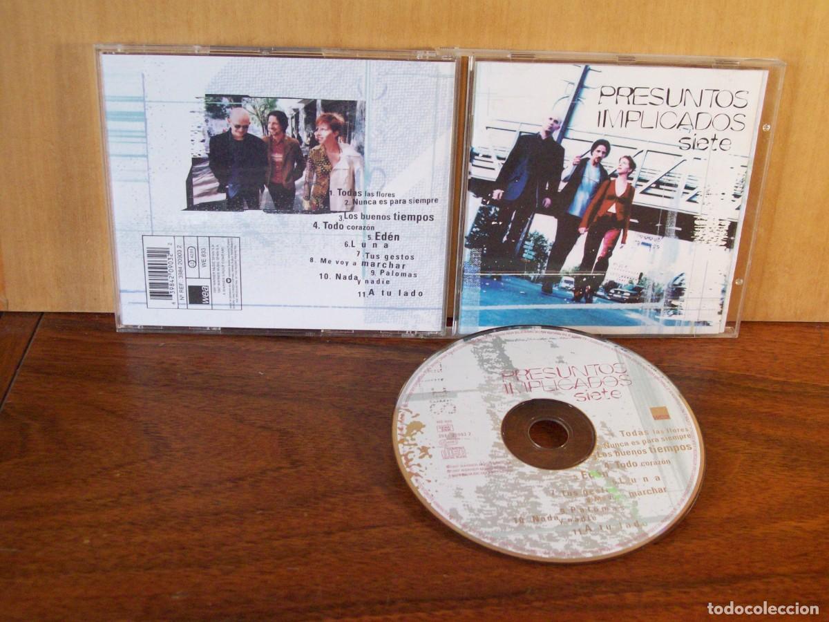 CDs de m&uacute;sica: PRESUNTOS IMPLICADOS - SIETE - CD - Foto 1