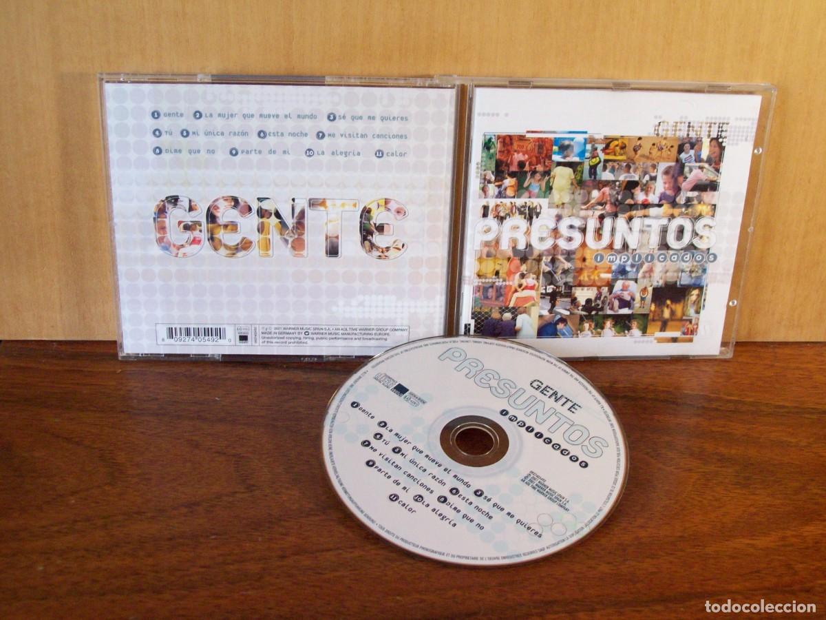 CDs de m&uacute;sica: PRESUNTOS IMPLICADOS - GENTE ----- CD - Foto 1