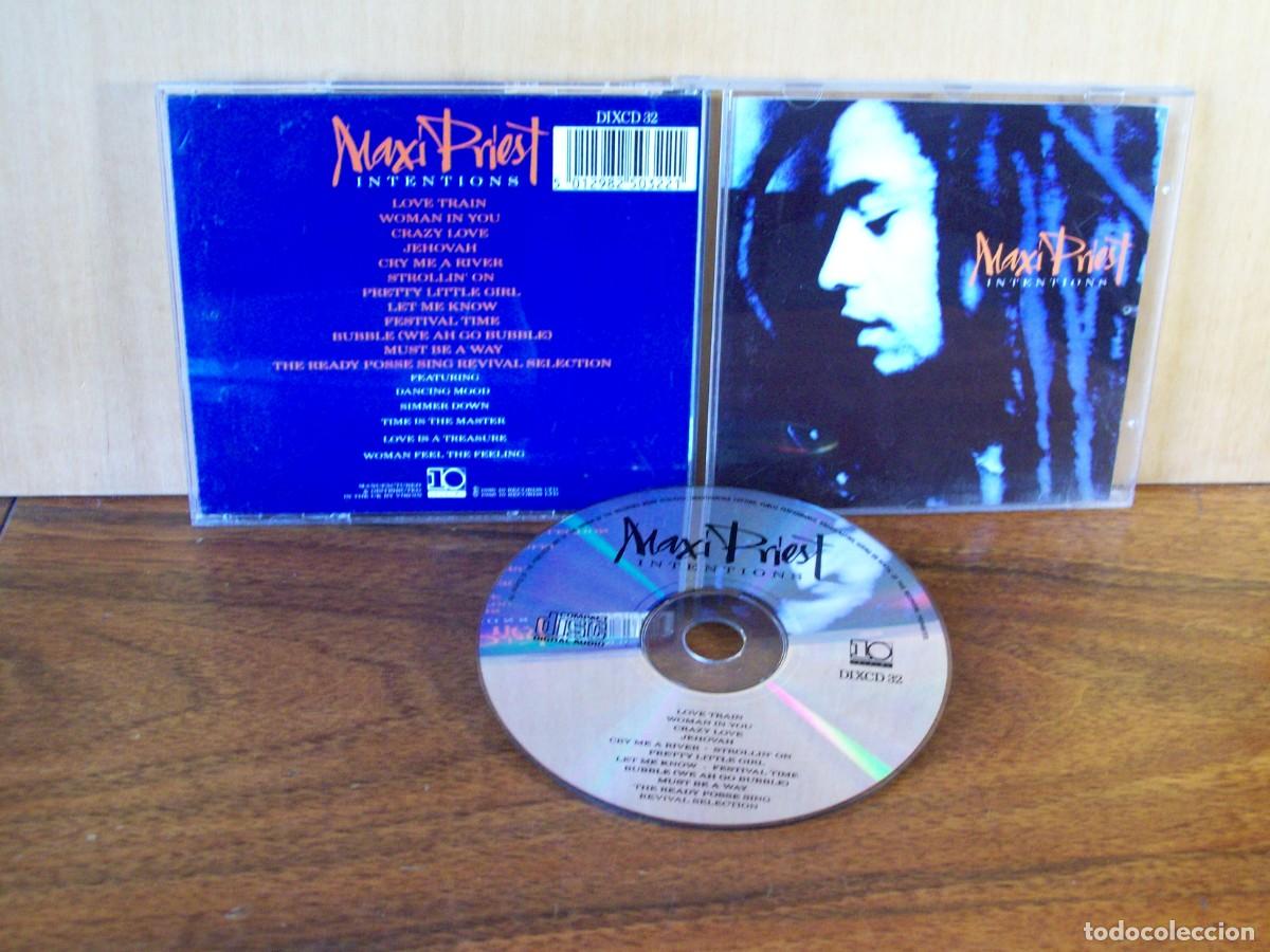 CDs de m&uacute;sica: MAXI PRIEST - INTENTIONS ---- CD - Foto 1