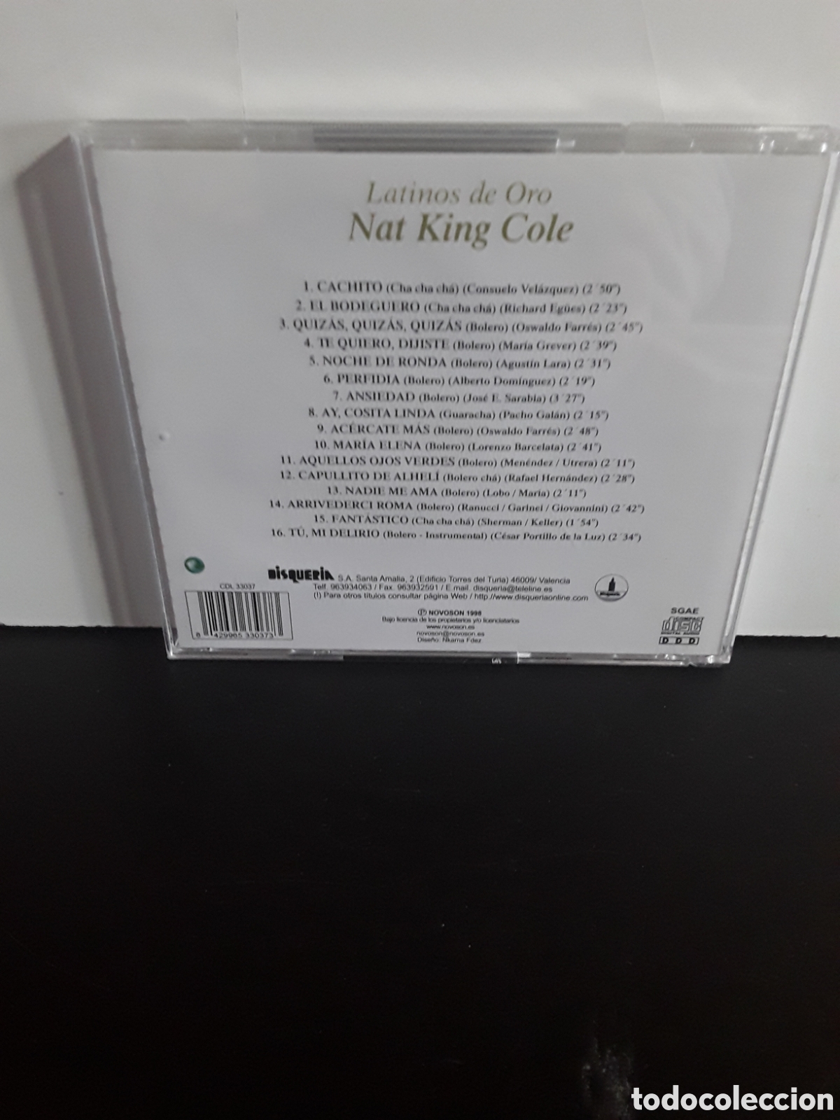 CDs de m&uacute;sica: Nat King Cole CD MUSICA - Foto 3