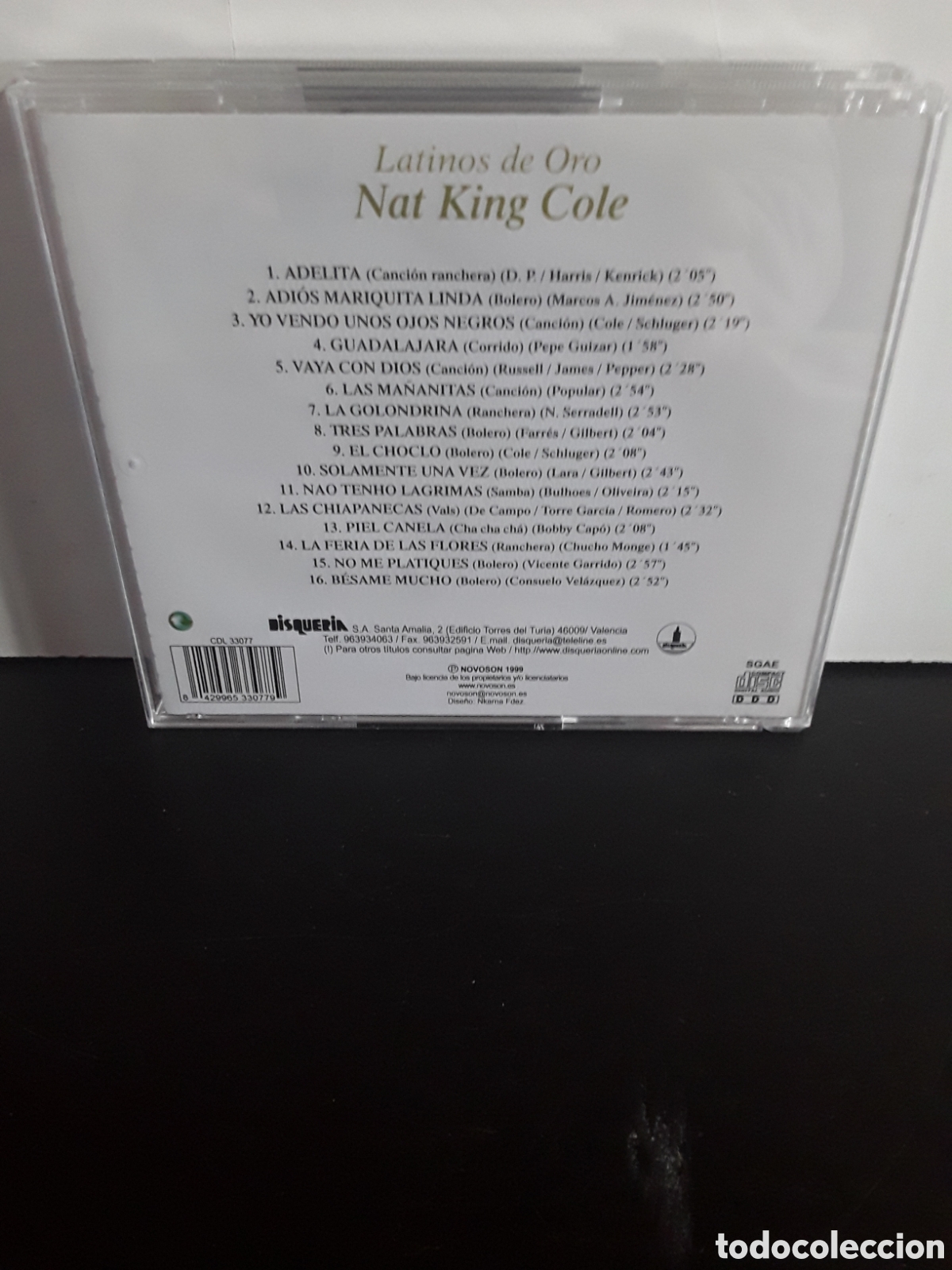 CDs de m&uacute;sica: Nat King Cole CD MUSICA - Foto 5