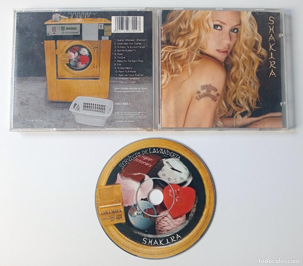 CDs de m&uacute;sica: CD SHAKIRA - SERVICIO DE LAVANDER&Iacute;A - Foto 2