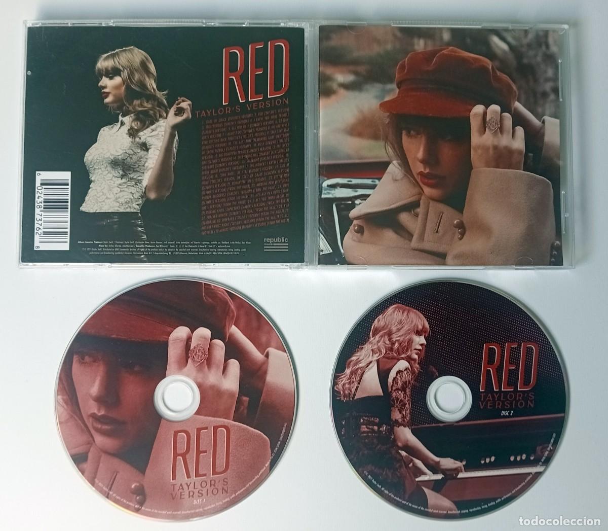 CDs de m&uacute;sica: DOBLE CD TAYLOR SWIFT - RED (Taylor&acute;s version) - Foto 2