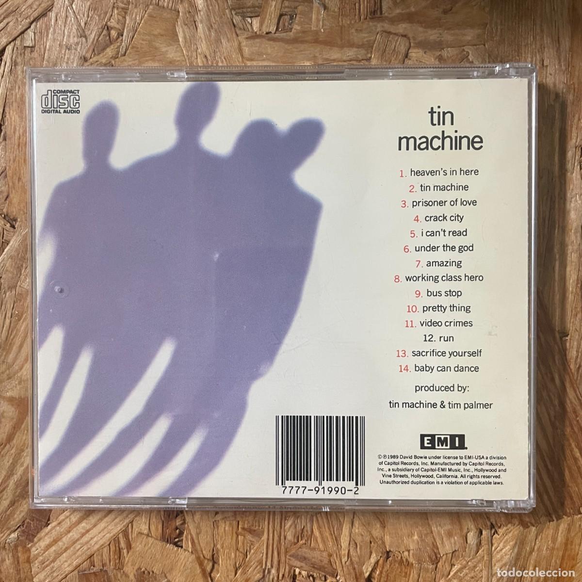 CDs de m&uacute;sica: CD Tin Machine &ndash; Tin Machine - Foto 2