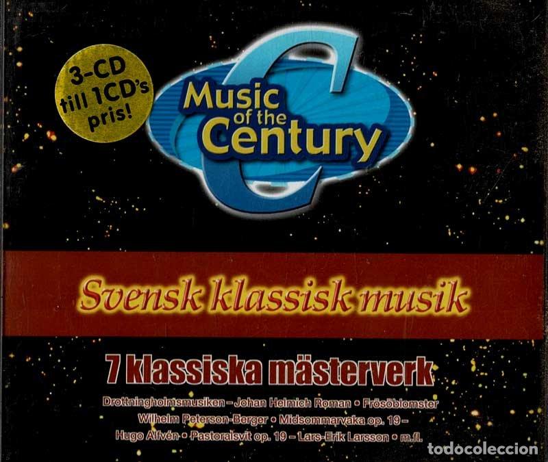 Music CDs: Music of the Century. Svensk Klassisk Musik. 3 x CD